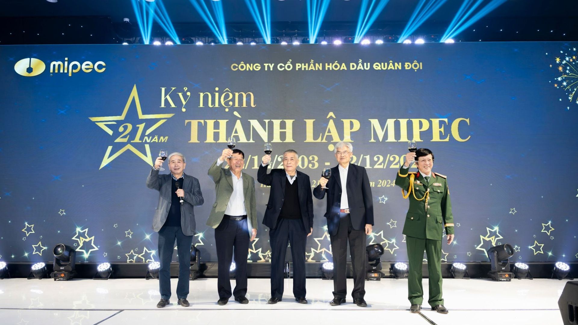 Chủ Đầu Tư Mipec Group trong lễ kỷ niệm 20 năm thành lập (năm 2023)