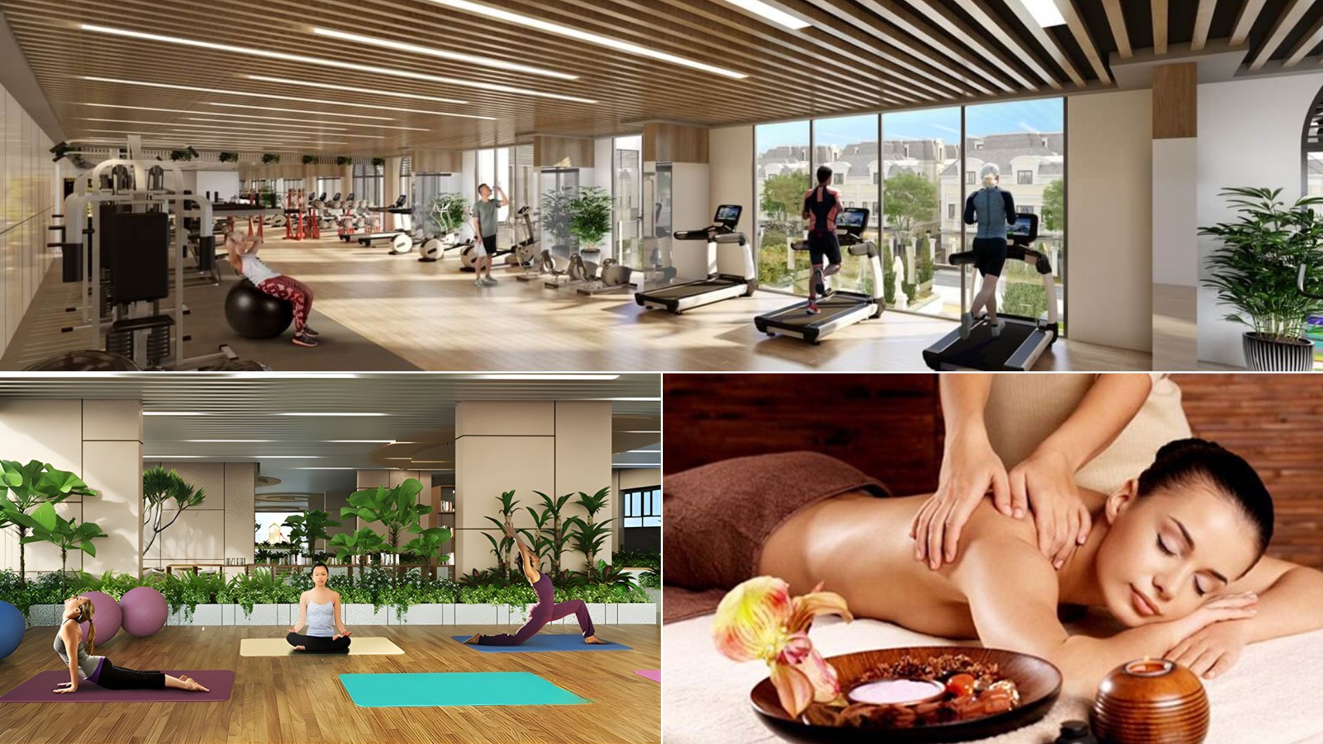 Tiện ích Gym Yoga Spa Iconia Lakeside