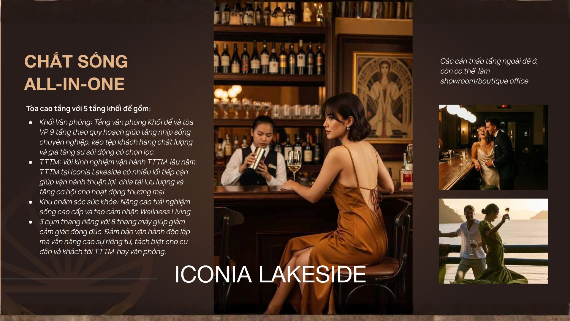 Tiện ích khối đế tầng 1-5 dự án Iconia Lakeside