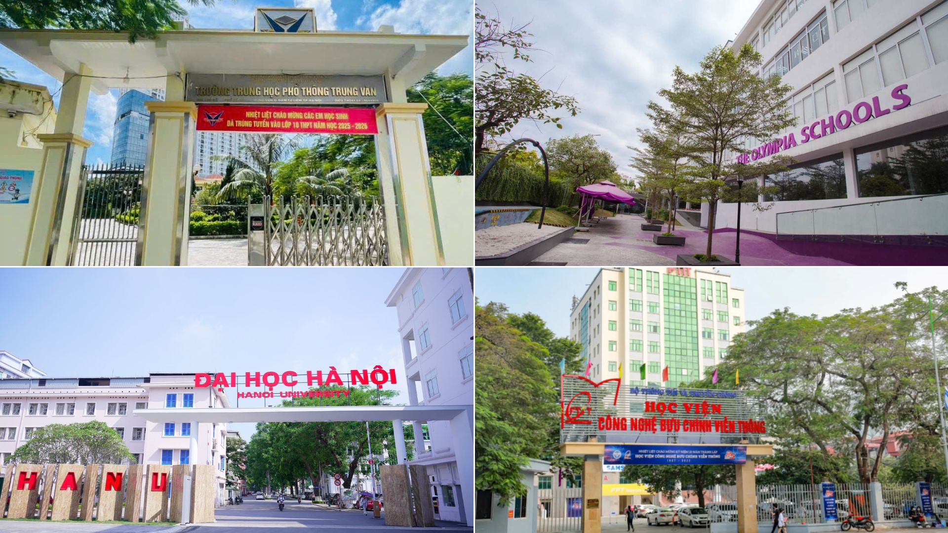 Hệ thống trường học công lập và trường tư chỉ cách Iconia Lakeside 1-2km